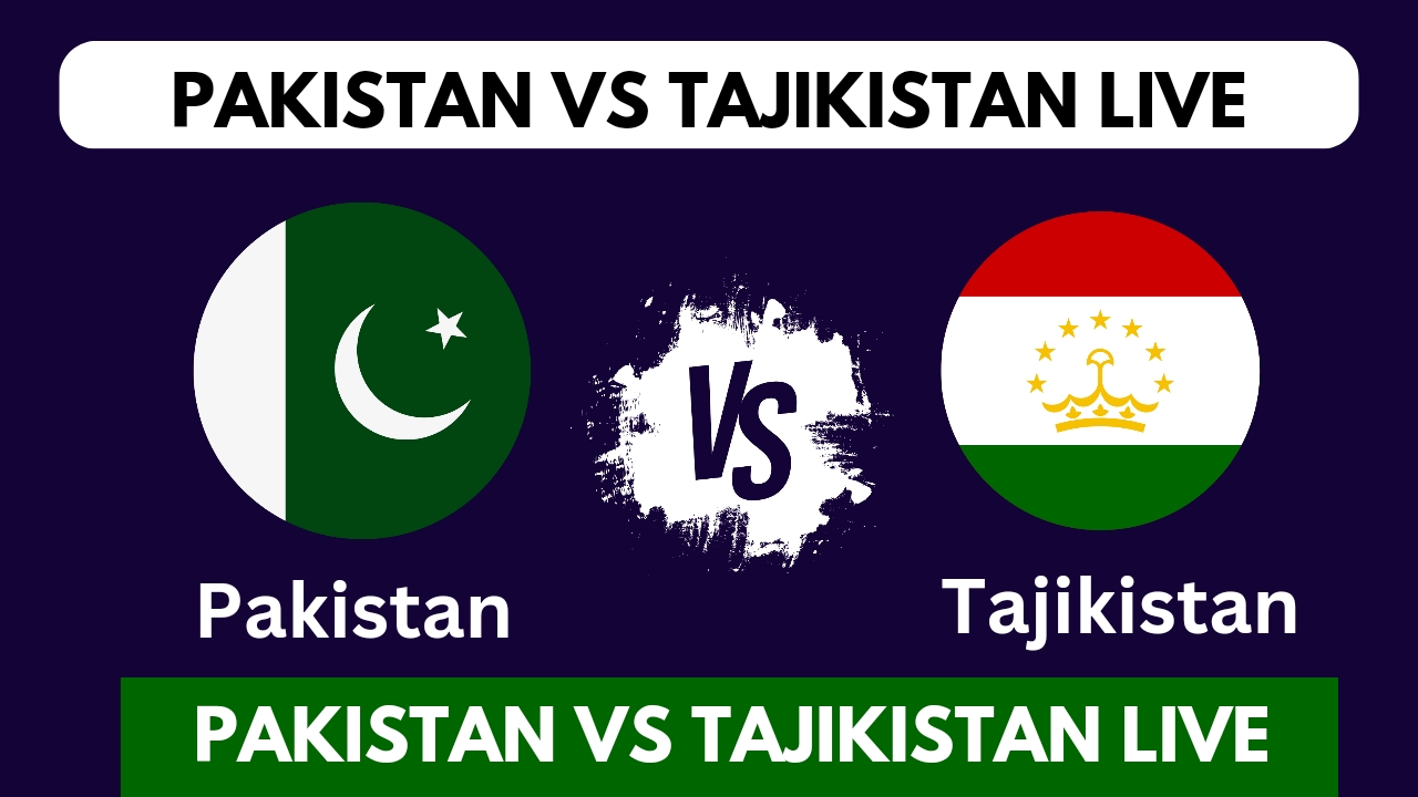 Pakistan Vs Tajikistan Live