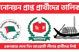Awami League Nomination list 2023