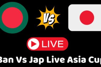 বাংলাদেশ বনাম জাপান লাইভ ক্রিকেট | Ban Vs Jap Live Asia Cup