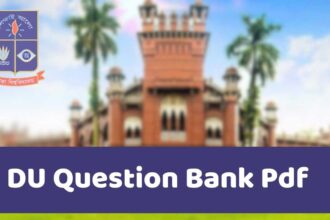 ঢাকা বিশ্ববিদ্যালয় ভর্তি পরীক্ষা প্রশ্ন ব্যাংক | DU Question Bank Pdf