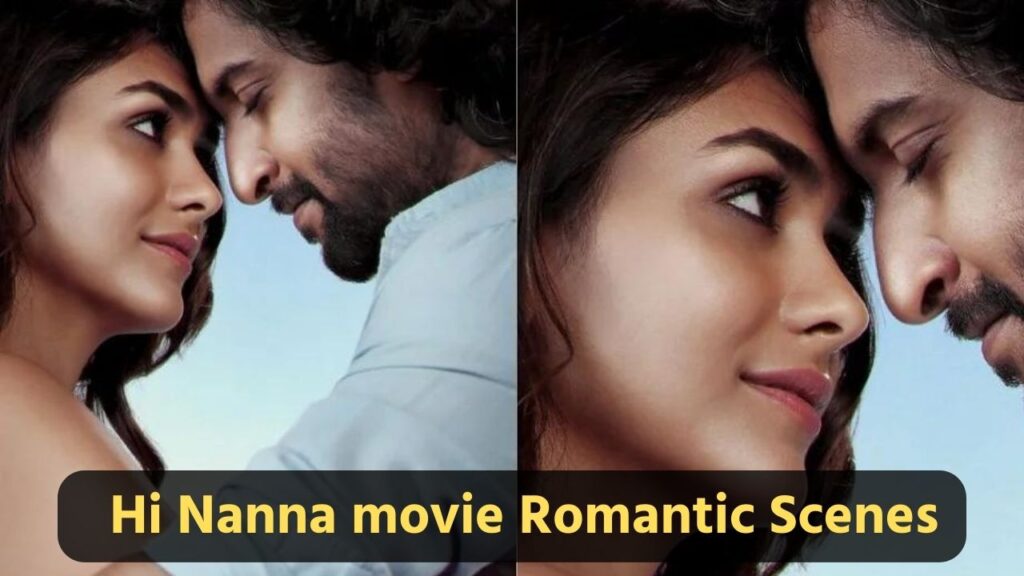 hi nanna movie romantic scenes