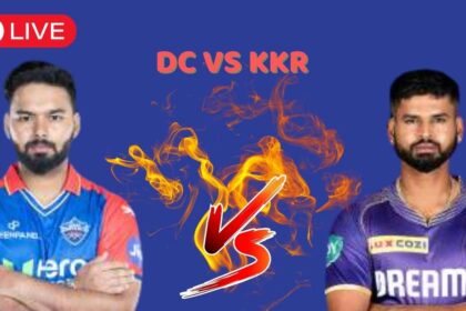 DC VS KKR Live, দিল্লি ক্যাপিটালস বনাম কলকাতা নাইট রাইডার্স লাইভ