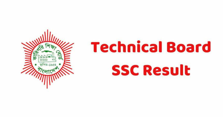 টেকনিক্যাল বোর্ড রেজাল্ট ২০২৪, Technical Board SSC Result